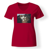 Thumbnail for Amazing Show by Fighter Jet 16 Designed V-Neck T-Shirts