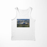 Thumbnail for Amazing View with Blue Angels Aircraft Designed Tank Tops