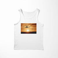 Thumbnail for Two Aeroplanes During Sunset Designed Tank Tops