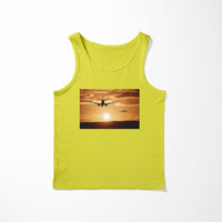 Thumbnail for Two Aeroplanes During Sunset Designed Tank Tops