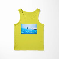 Thumbnail for Outstanding View Through Airplane Wing Designed Tank Tops