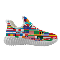 Thumbnail for World Flags Designed Sport Sneakers & Shoes (WOMEN)