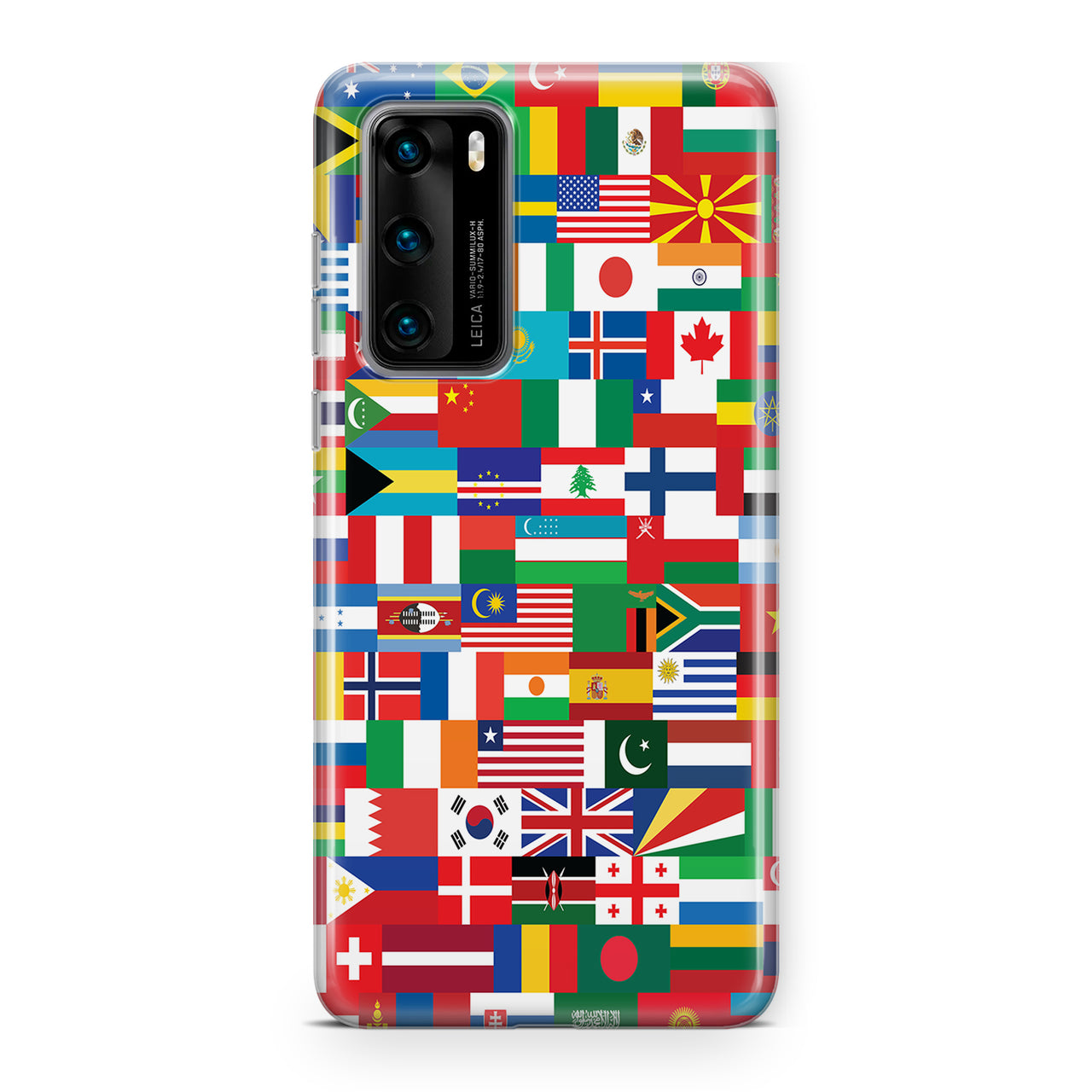 World Flags Designed Huawei Cases