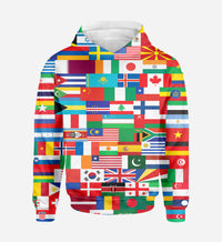 Thumbnail for World Flags Designed 3D Hoodies