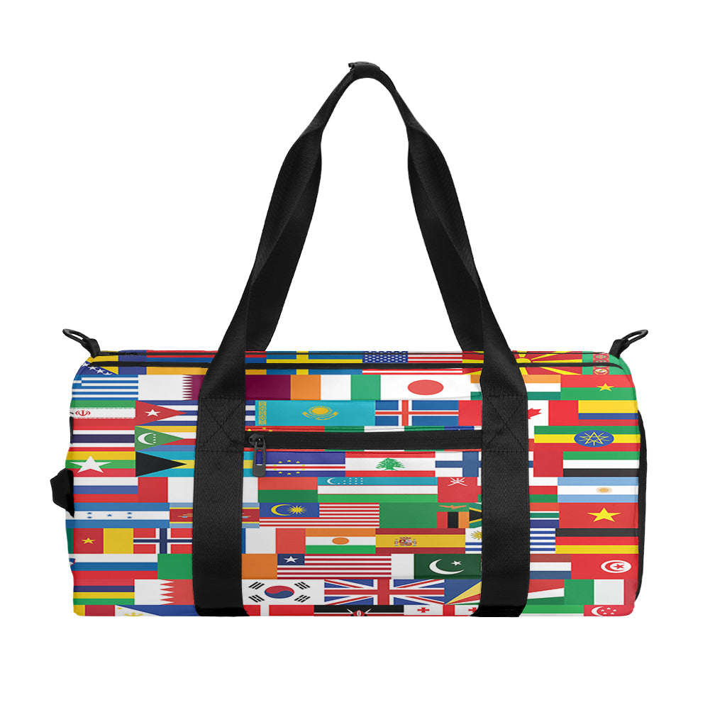 World Flags Designed Sports Bag