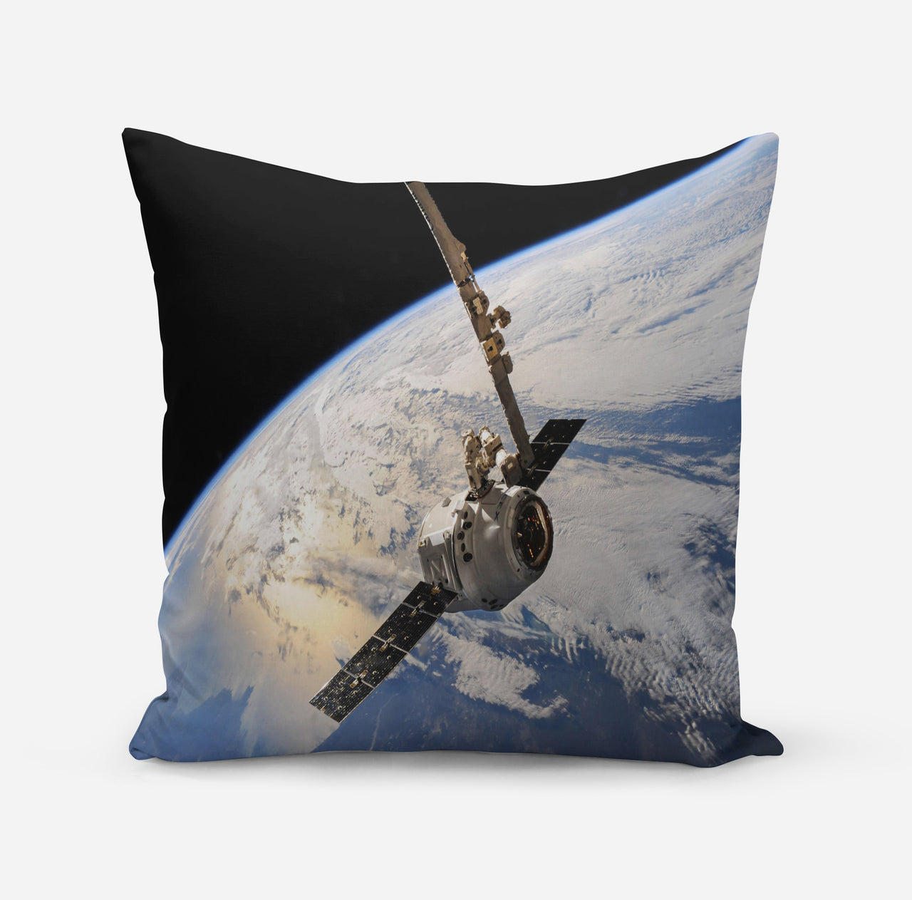 World View from Space Designed Pillowsc