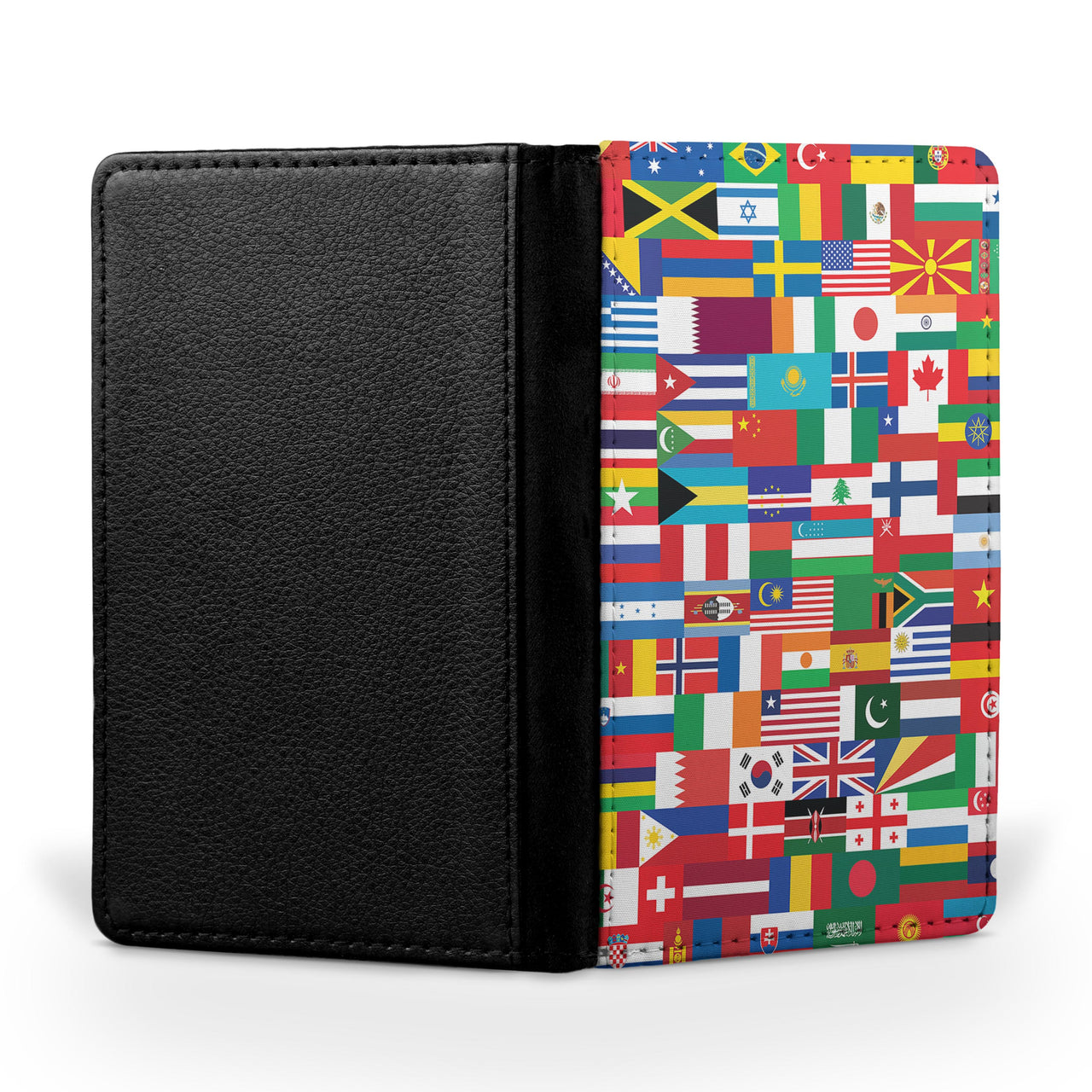 World Flags Designed Passport & Travel Cases