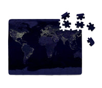 Thumbnail for World Map From Space Printed Puzzles Aviation Shop 