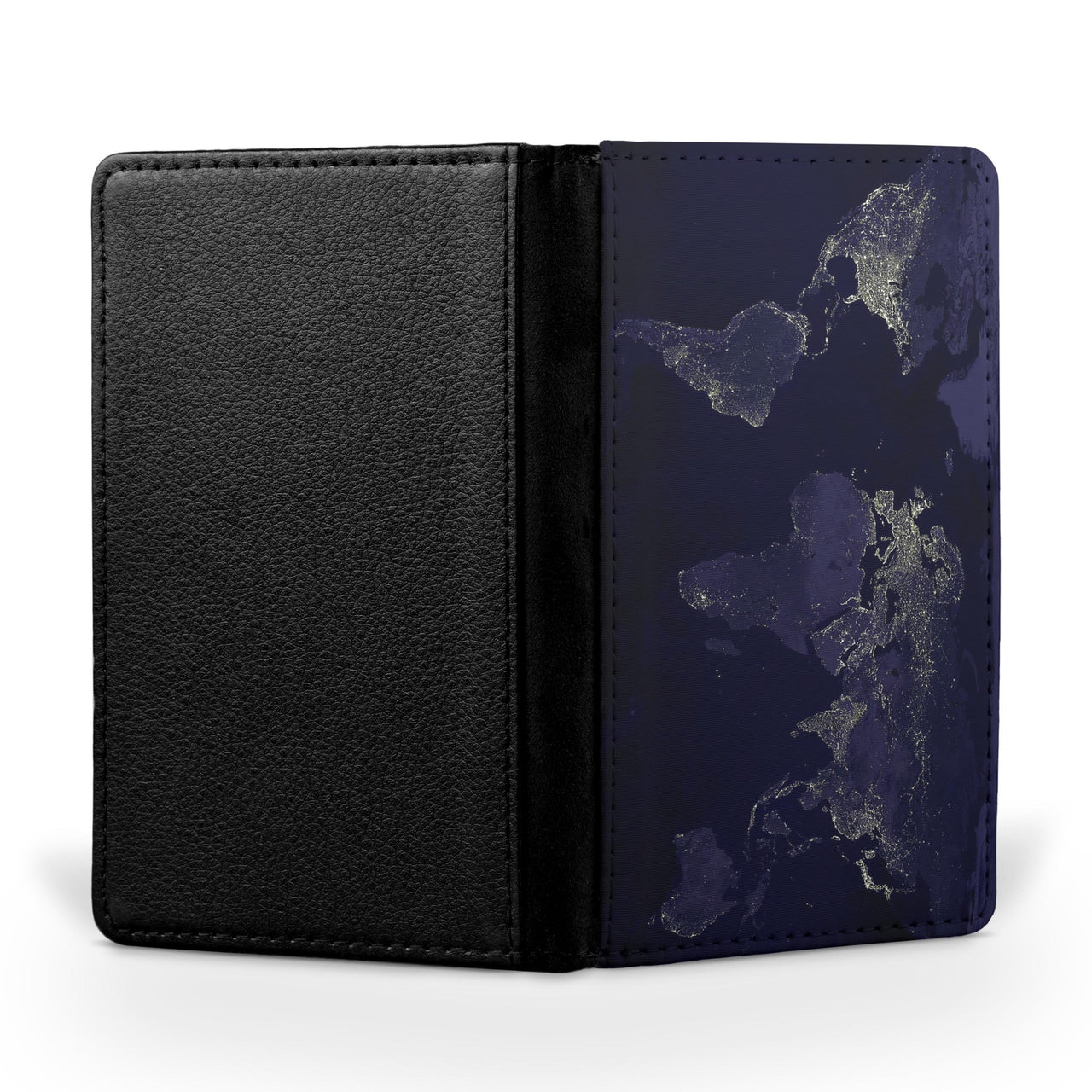 World Map From Space Printed Passport & Travel Cases