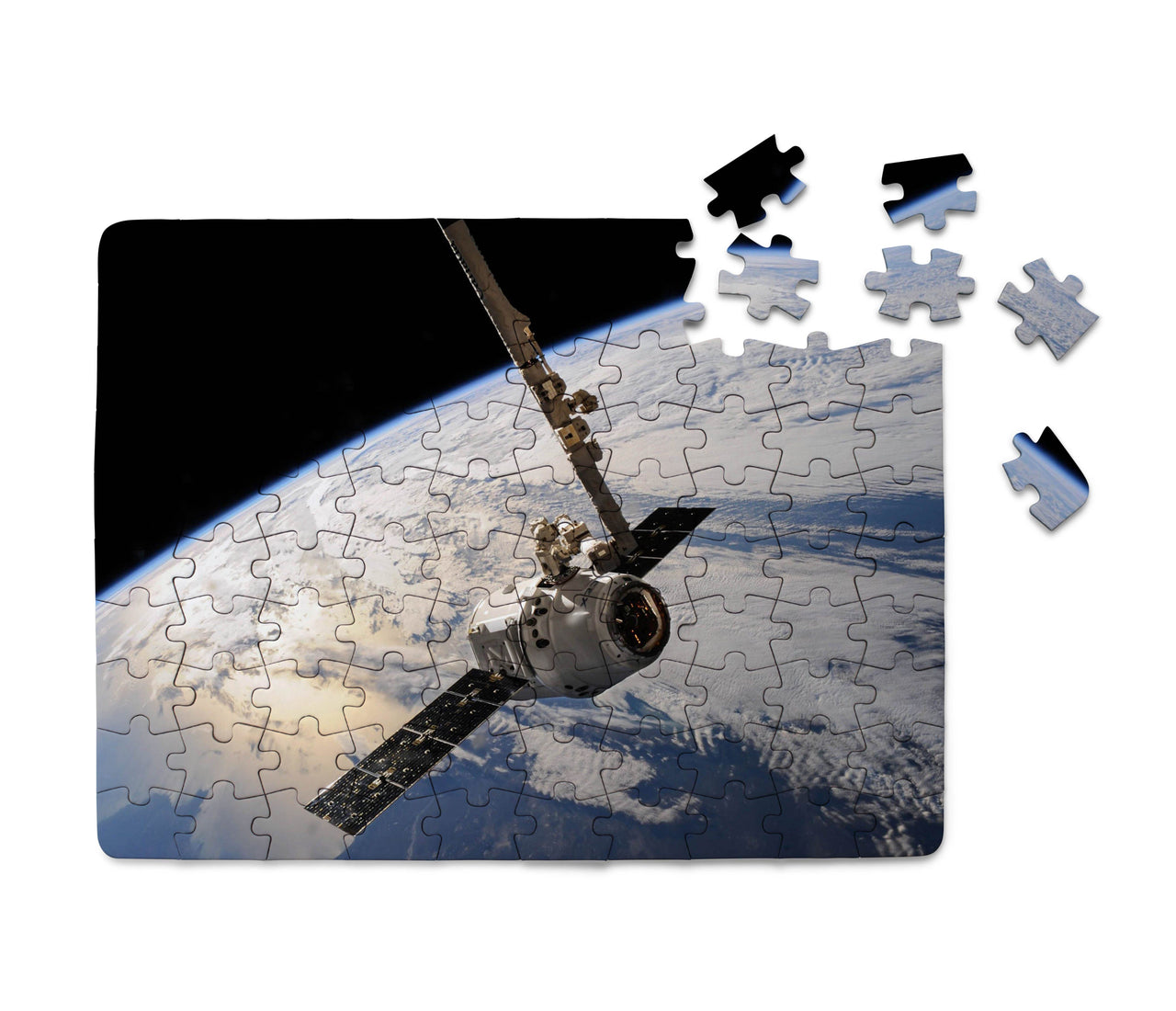 World View from Space Printed Puzzles Aviation Shop 