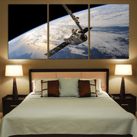 Thumbnail for World View from Space Printed Canvas Posters (3 Pieces) Aviation Shop 