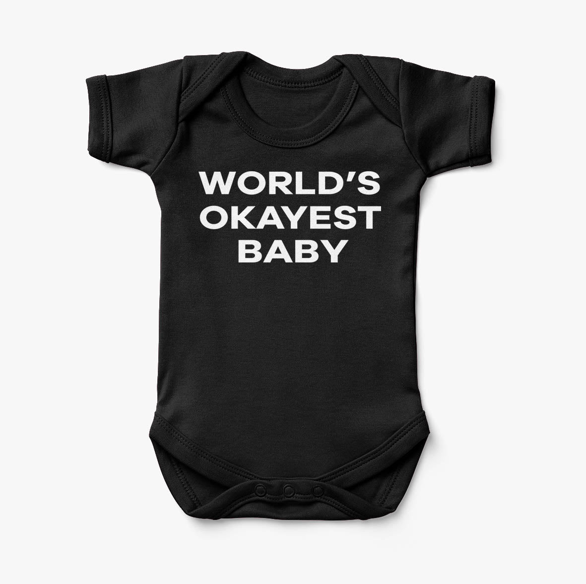 World's Okayest Baby Designed Baby Bodysuits