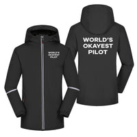 Thumbnail for World's Okayest Pilot Designed Rain Coats & Jackets