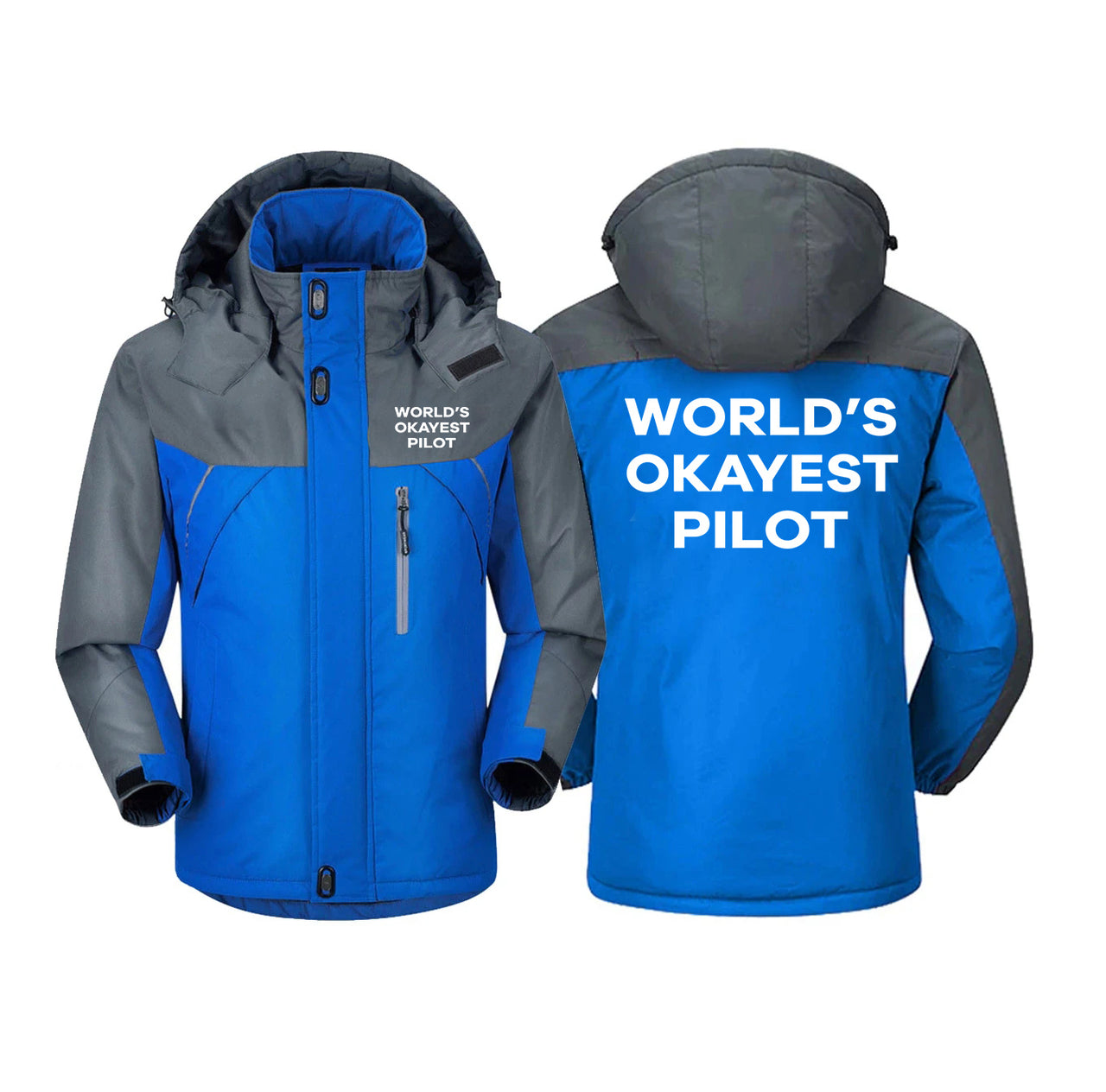 World's Okayest Pilot Designed Thick Winter Jackets
