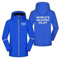 Thumbnail for World's Okayest Pilot Designed Rain Coats & Jackets
