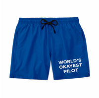 Thumbnail for World's Okayest Pilot Designed Swim Trunks & Shorts