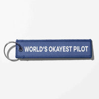 Thumbnail for World's Okayest Pilot Light Designed Key Chains