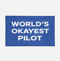 Thumbnail for World's Okayest Pilot Designed Door Mats