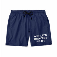 Thumbnail for World's Okayest Pilot Designed Swim Trunks & Shorts