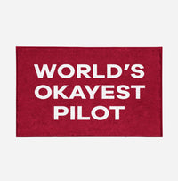 Thumbnail for World's Okayest Pilot Designed Door Mats