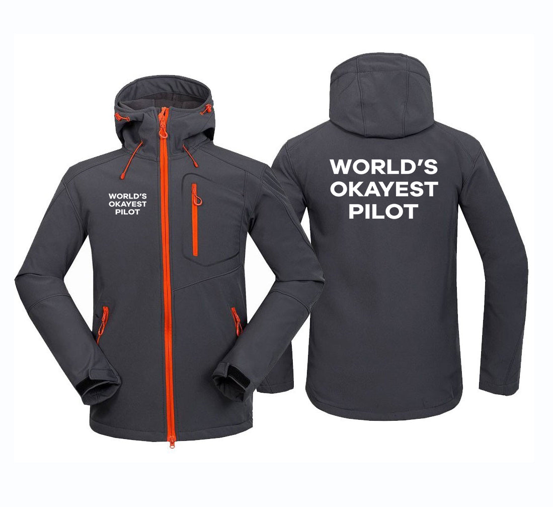 World's Okayest Pilot Polar Style Jackets
