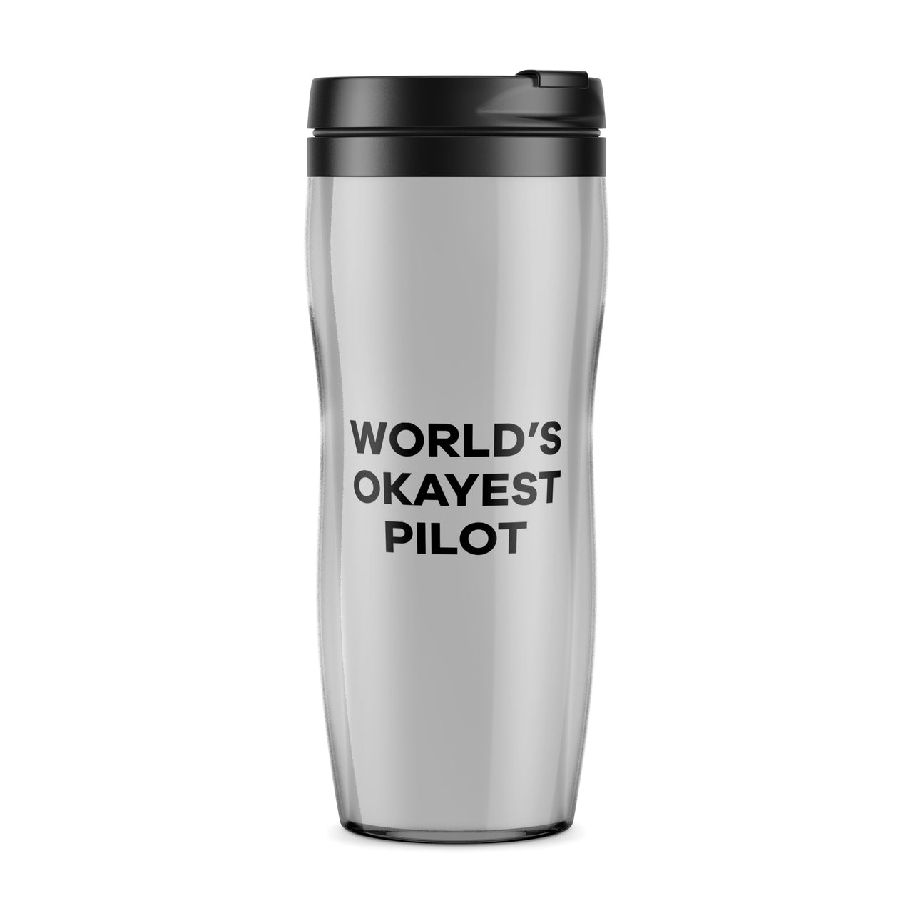 World's Okayest Pilot Designed Travel Mugs
