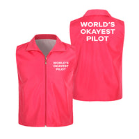 Thumbnail for World's Okayest Pilot Designed Thin Style Vests