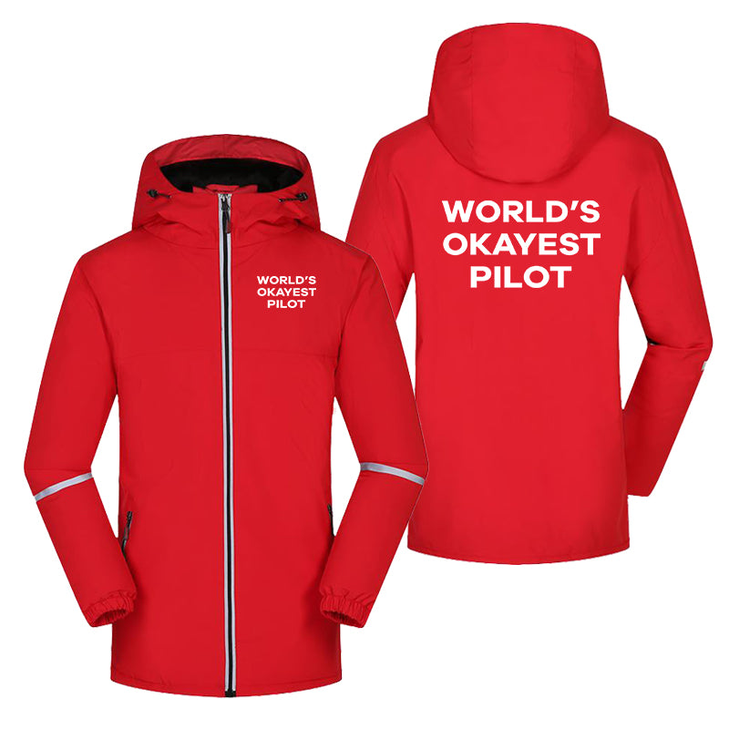World's Okayest Pilot Designed Rain Coats & Jackets