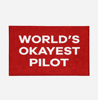 Thumbnail for World's Okayest Pilot Designed Door Mats