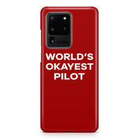 Thumbnail for World's Okayest Pilot Samsung A Cases