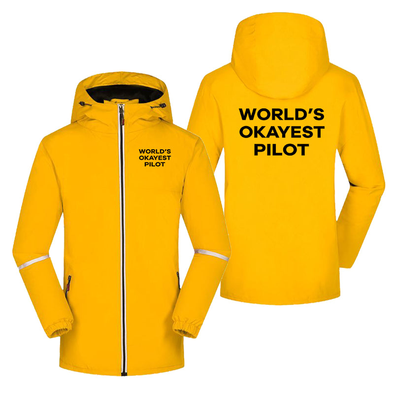 World's Okayest Pilot Designed Rain Coats & Jackets