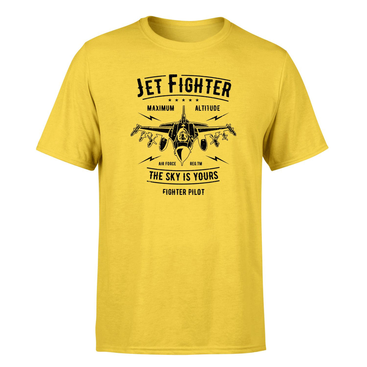 Jet Fighter - The Sky is Yours Designed T-Shirts