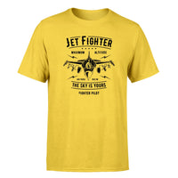 Thumbnail for Jet Fighter - The Sky is Yours Designed T-Shirts