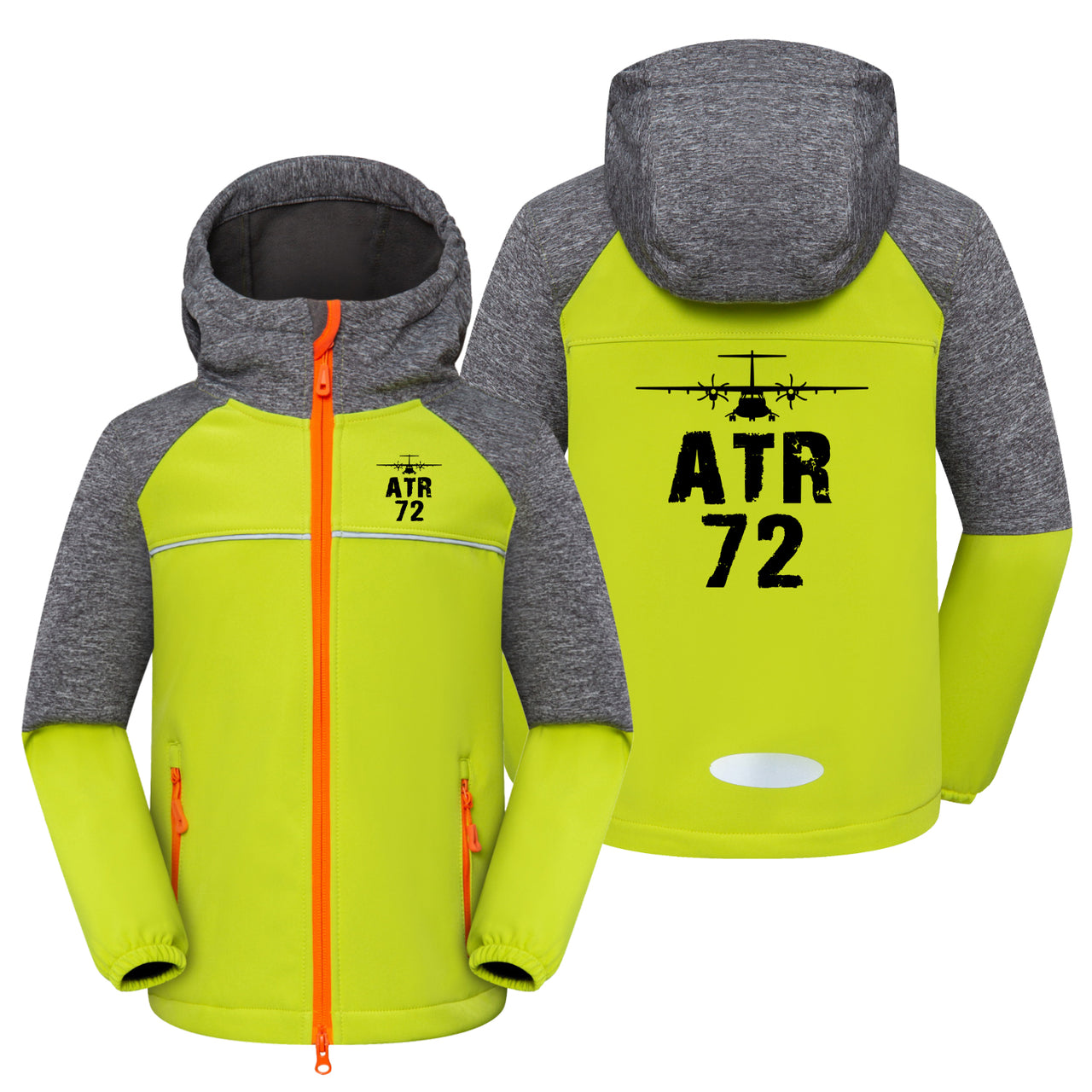 ATR-72 & Plane Designed Children Polar Style Jackets
