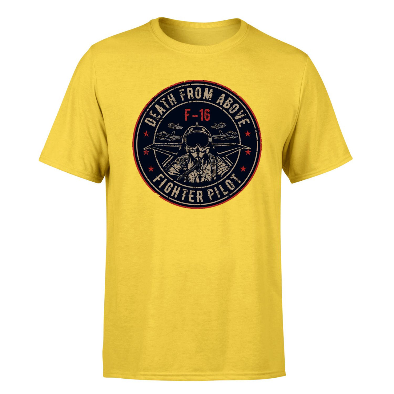 Fighter Jet 16 - Death From Above Designed T-Shirts