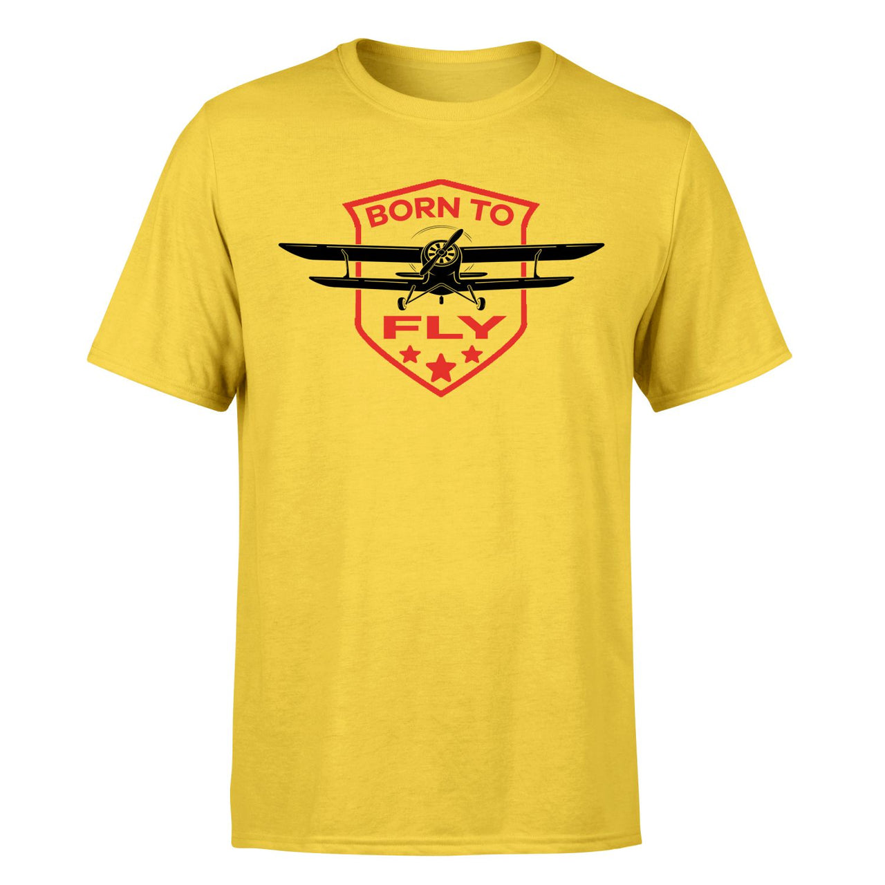 Super Born To Fly Designed T-Shirts