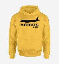 Thumbnail for Airbus A320 Printed Designed Hoodies