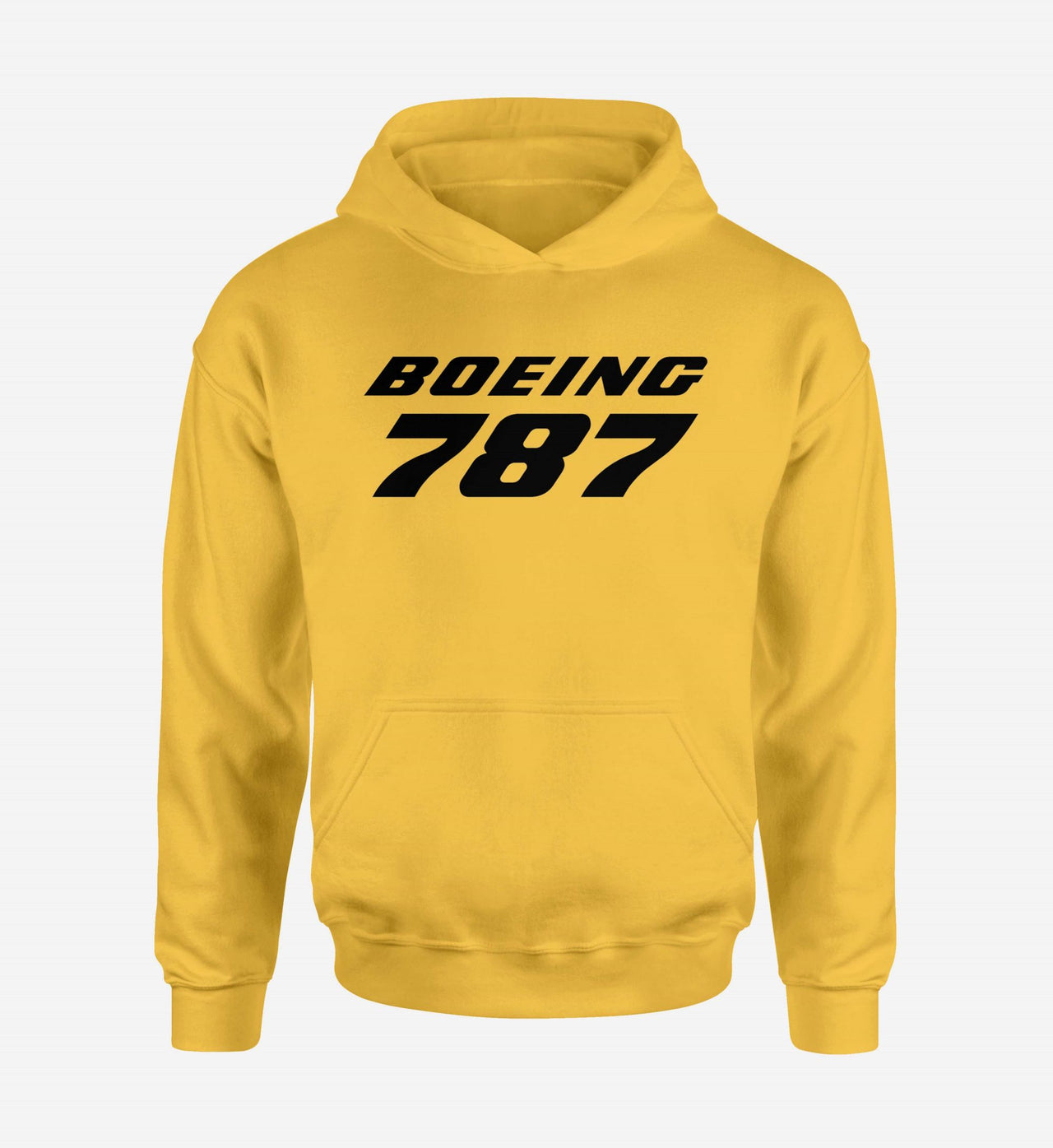 Boeing 787 & Text Designed Hoodies