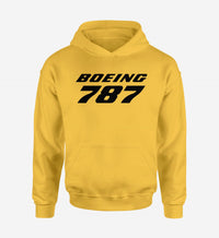 Thumbnail for Boeing 787 & Text Designed Hoodies