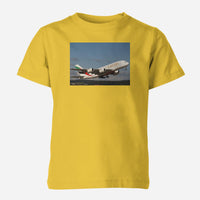 Thumbnail for Departing Emirates A380 Designed Children T-Shirts