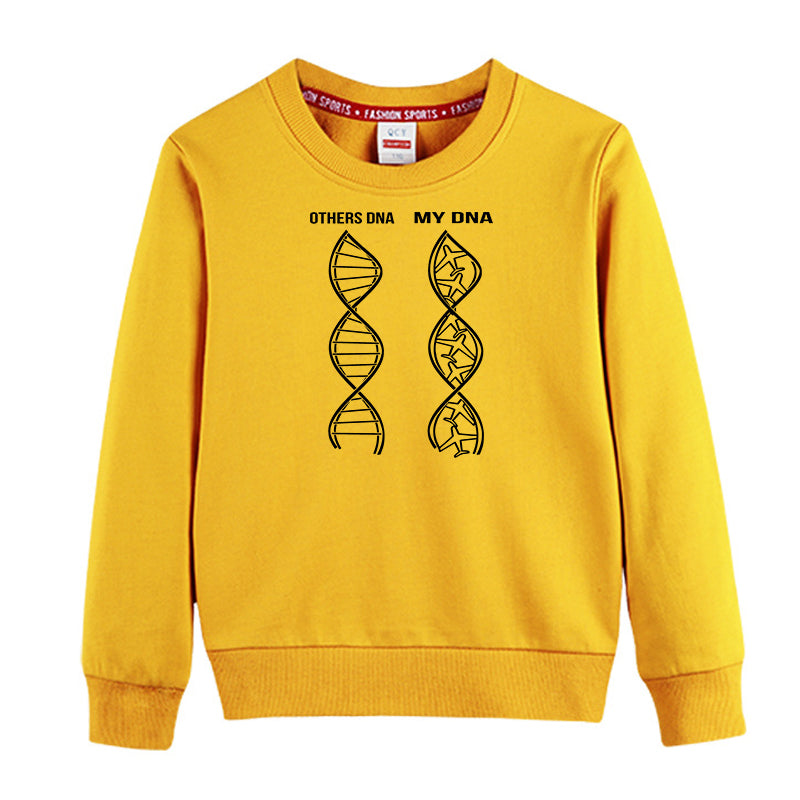 Aviation DNA Designed "CHILDREN" Sweatshirts
