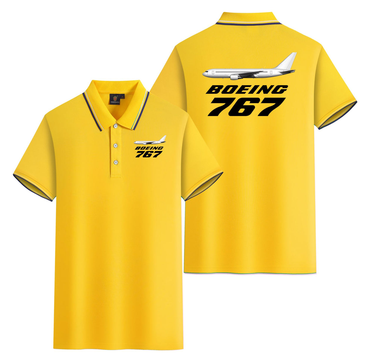 The Boeing 767 Designed Stylish Polo T-Shirts (Double-Side)