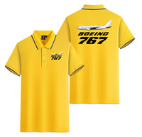 Thumbnail for The Boeing 767 Designed Stylish Polo T-Shirts (Double-Side)