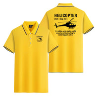 Thumbnail for Helicopter [Noun] Designed Stylish Polo T-Shirts (Double-Side)