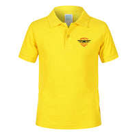 Thumbnail for Born To Fly Designed Designed Children Polo T-Shirts