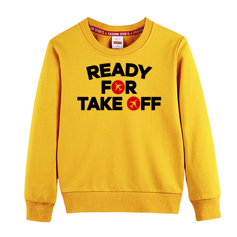 Ready For Takeoff Designed "CHILDREN" Sweatshirts