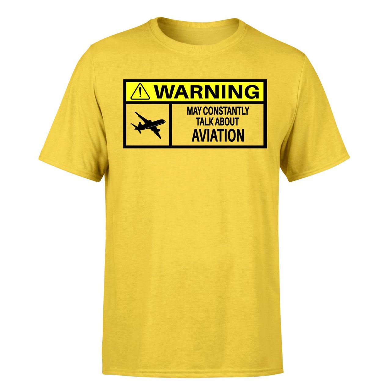 Warning May Constantly Talk About Aviation Designed T-Shirts