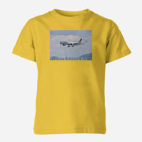 Thumbnail for Cathay Pacific Airbus A350 Designed Children T-Shirts