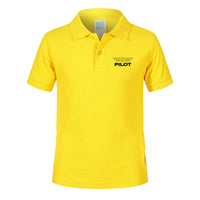 Thumbnail for Pilot & Badge Designed Children Polo T-Shirts