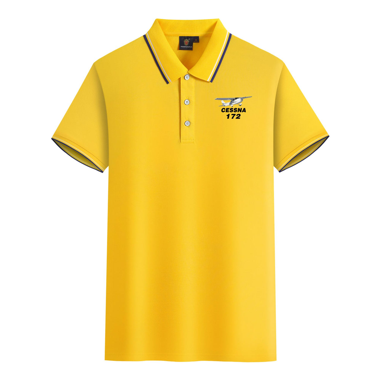 The Cessna 172 Designed Stylish Polo T-Shirts